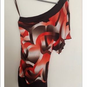 🌺Off the shoulder/one sleeve asymmetric top🌺